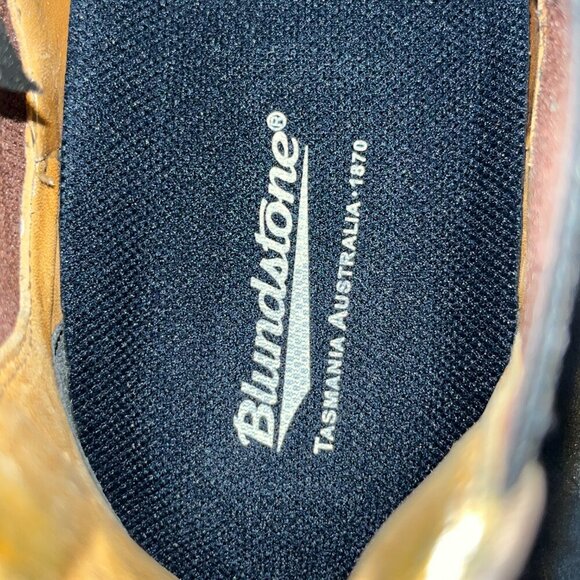 BLUNDSTONE #2391 Made in Australia Men's Suede Chelsea Dress Boot Size12 = US 13 - Picture 8 of 16